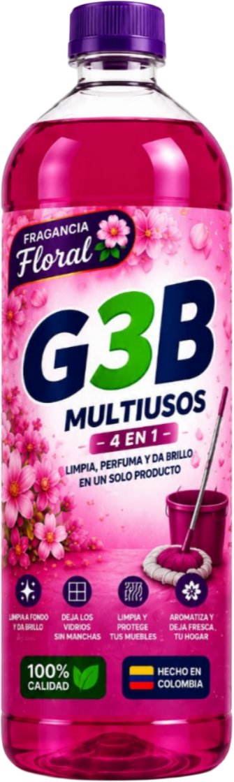 Multiusos Floral Litro