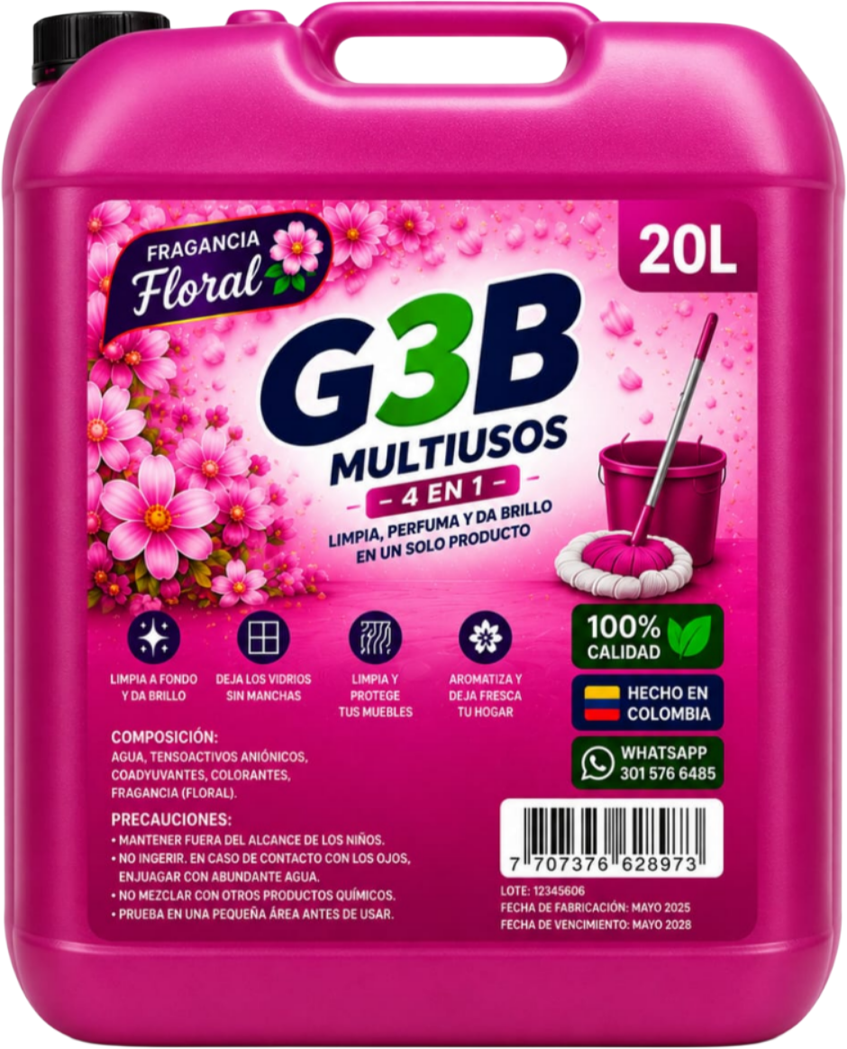 Multiusos Floral 20L