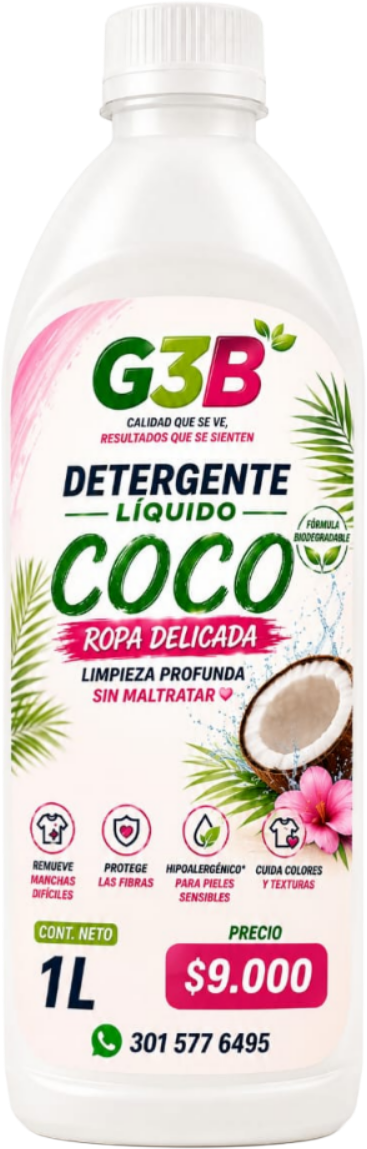 Detergente Coco Litro