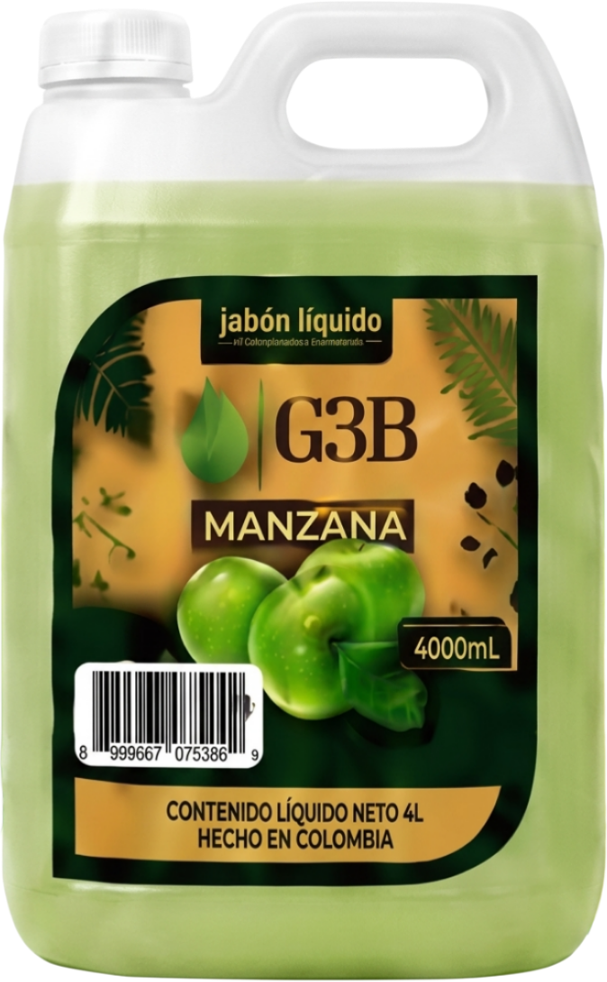 Jabon Manos Manzana 4L