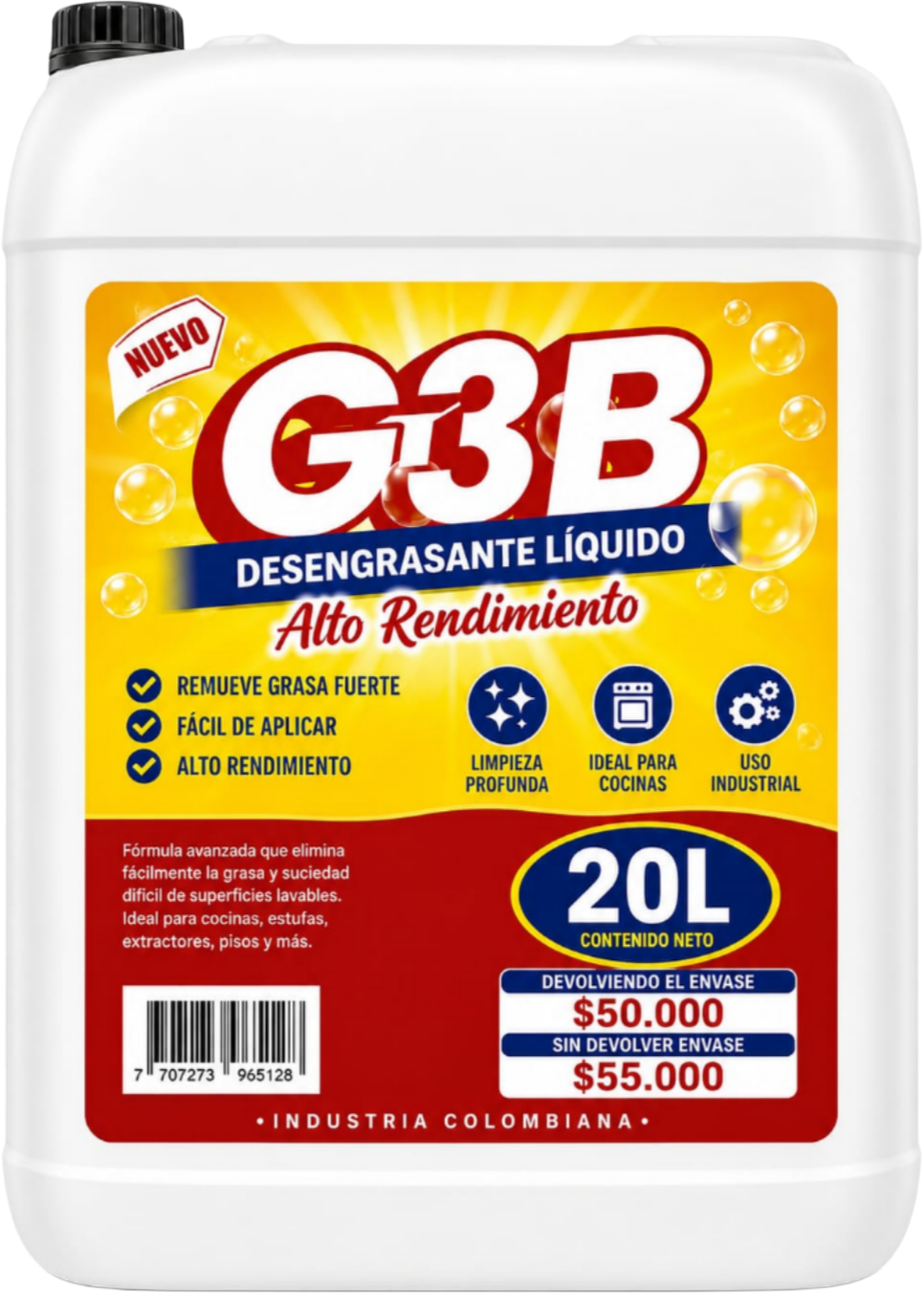 Desengrasante 20l